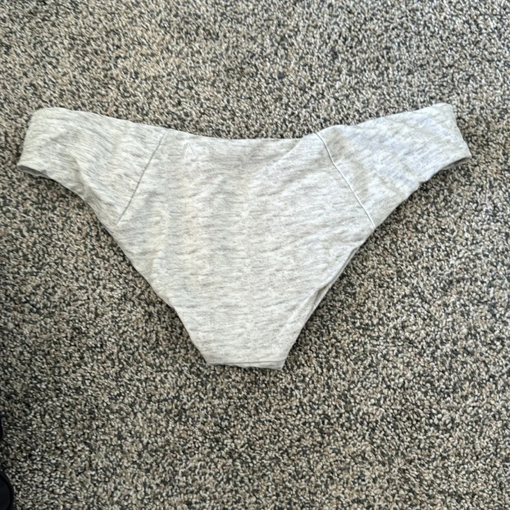 Boys + Arrows Heather Gray Bikini Bottoms